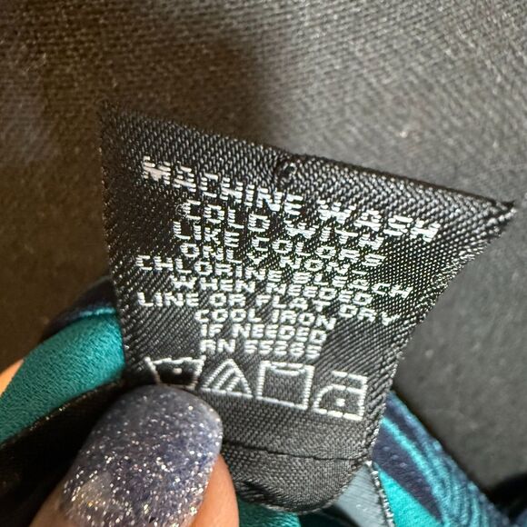 Express Y2K Inspired Tropical Dress Size 5/6 Phoebe Boofay Friends - Picture 16 of 16